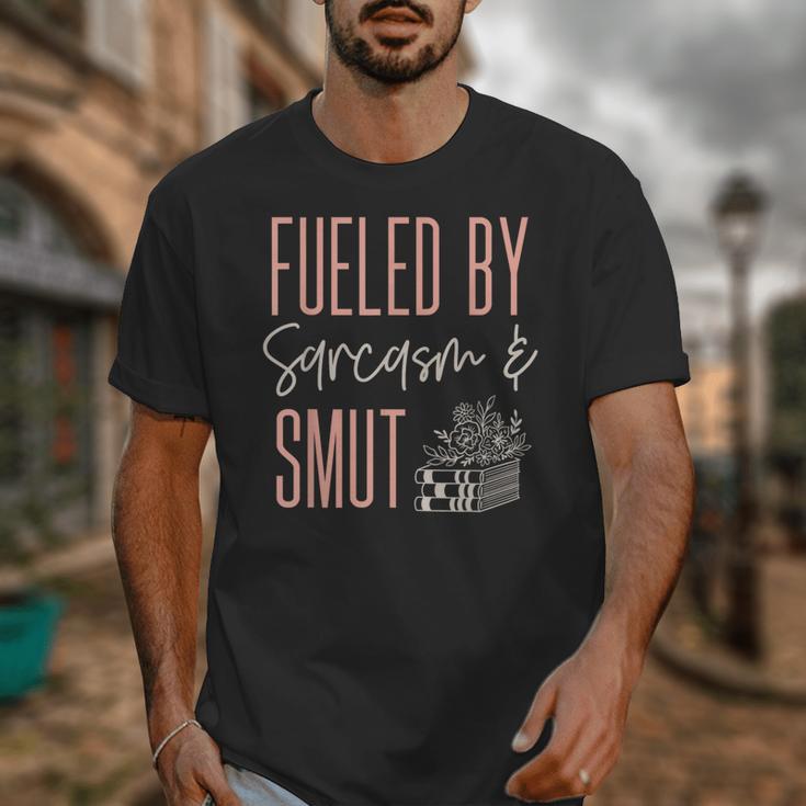 Smutty Book Lover Women Fueled By Sarcasm And Smut Spicy Unisex T-Shirt Smutty Book Lover Women Fueled By Sarcasm And Smut Spicy Unisex T-Shirt