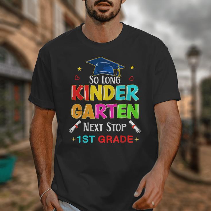 So Long Kindergarten Graduation 2025 Graduate 1st Grade Unisex T-Shirt