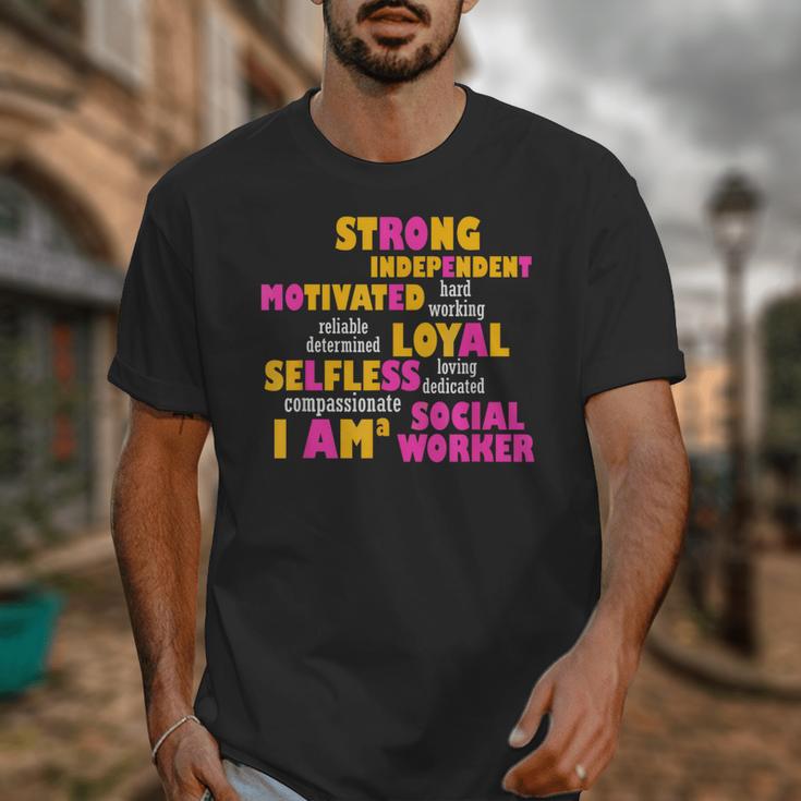 Social WorkerShirt Graduation Social Work Month Unisex T-Shirt