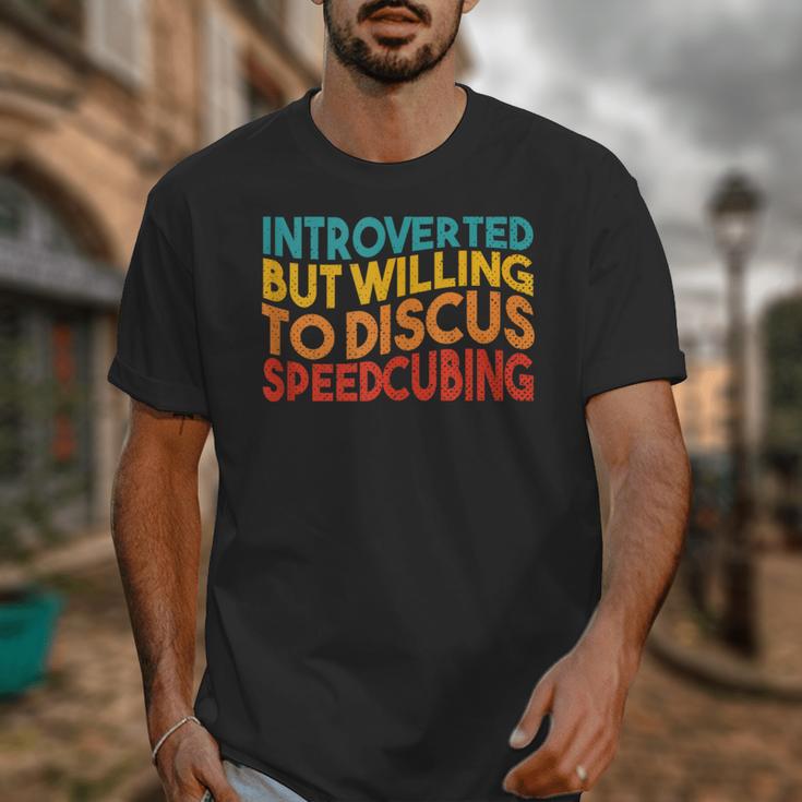 Speedcuber Introvert Cube Solver Speedsolving Speedcubing Unisex T-Shirt Speedcuber Introvert Cube Solver Speedsolving Speedcubing Unisex T-Shirt