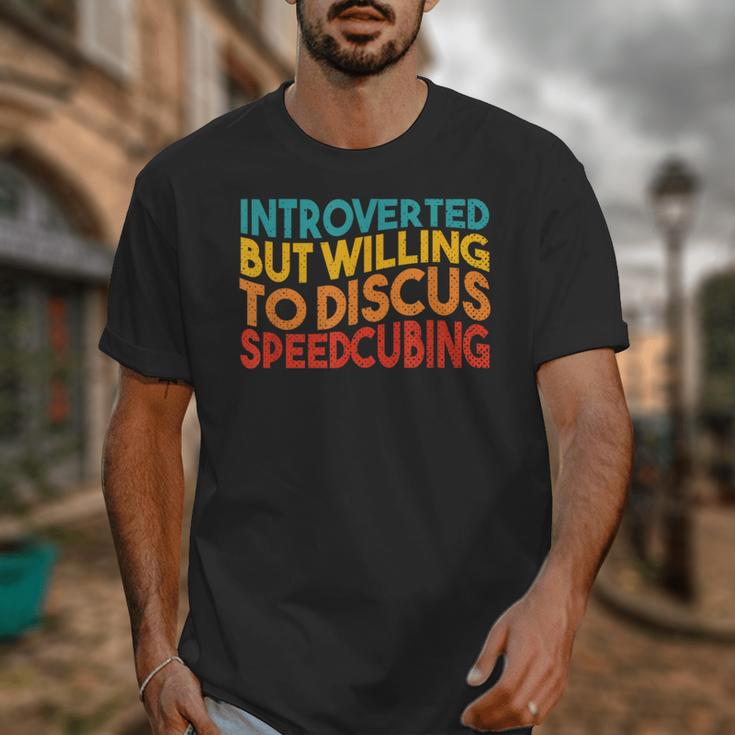 Speedcuber Introvert Cube Solver Speedsolving Speedcubing Unisex T-Shirt Speedcuber Introvert Cube Solver Speedsolving Speedcubing Unisex T-Shirt