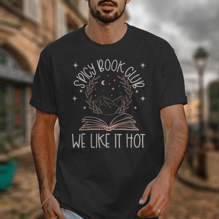 Spicy Book Club Dark Romance Lover Of Spicy Bookish Merch Unisex T-Shirt