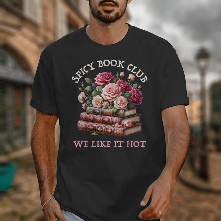 Spicy Book Club Dark Romance Reader Women Bookish Merch Cute Unisex T-Shirt Spicy Book Club Dark Romance Reader Women Bookish Merch Cute Unisex T-Shirt