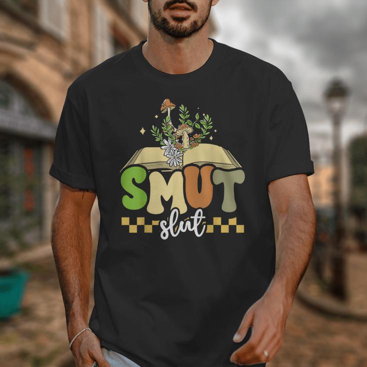Spicy Book Lover Smut Slut Romance Reading Librarian Unisex T-Shirt Spicy Book Lover Smut Slut Romance Reading Librarian Unisex T-Shirt