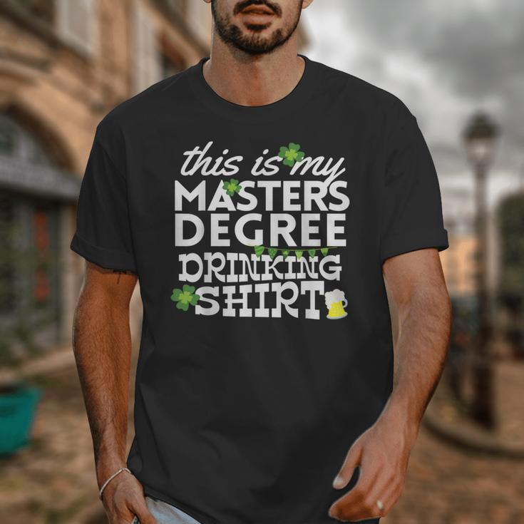 St Patricks Day Masters Degree MSW Graduation Social Work Unisex T-Shirt