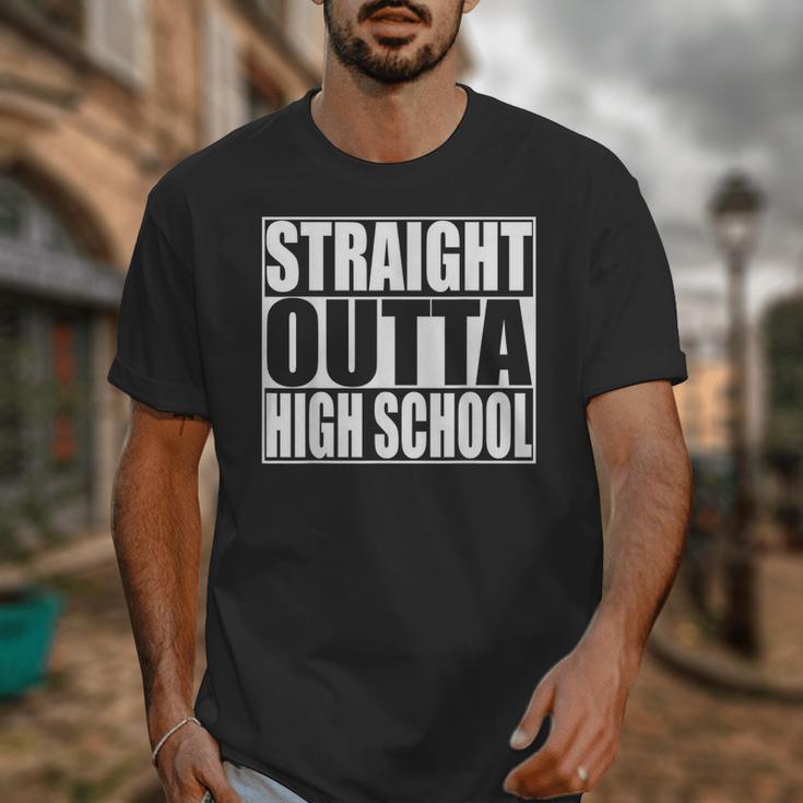 Straight Outta High School Graduation T-Shirt Unisex T-Shirt