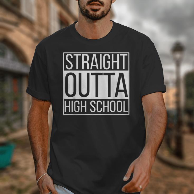 Straight Outta High School Senior Graduation Unisex T-Shirt