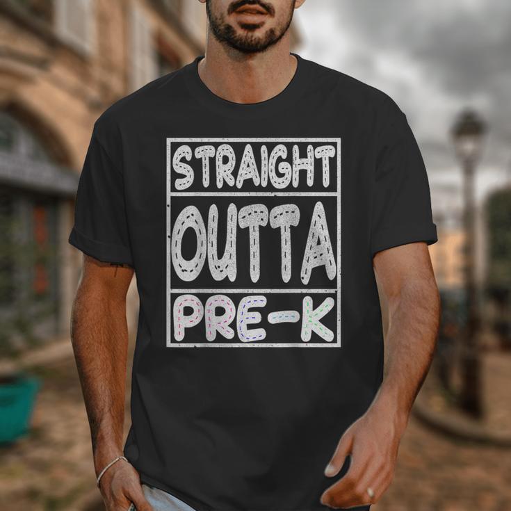 Straight Outta Pre-K Shirt Great Graduation Preschools Unisex T-Shirt