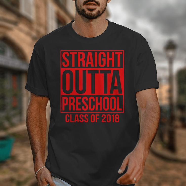 Straight Outta Preschool Graduation Class Of 2018 Unisex T-Shirt