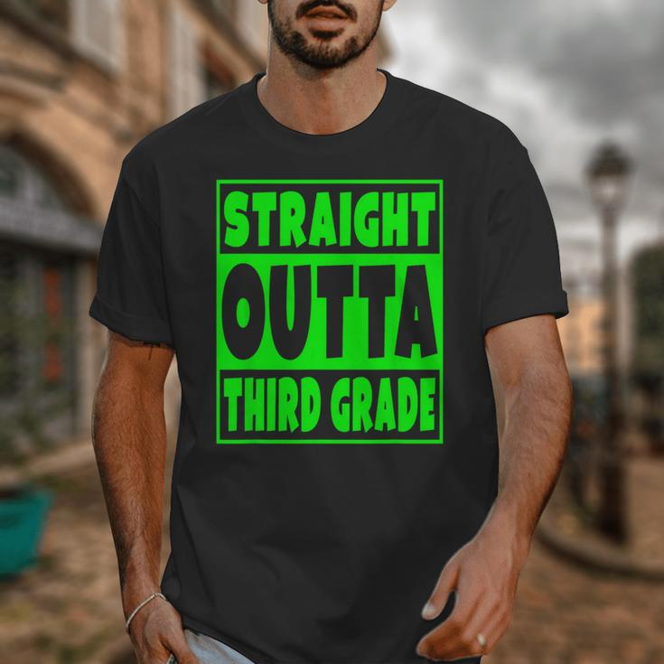 Straight Outta Third Grade Graduation Class Unisex T-Shirt