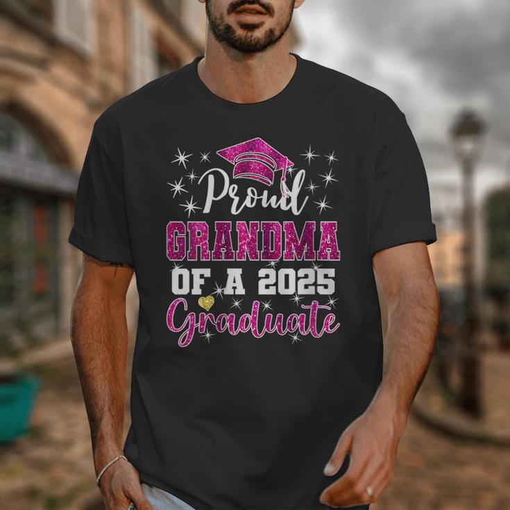 Super Proud Grandma Of 2025 Graduate Graduation Family Unisex T-Shirt