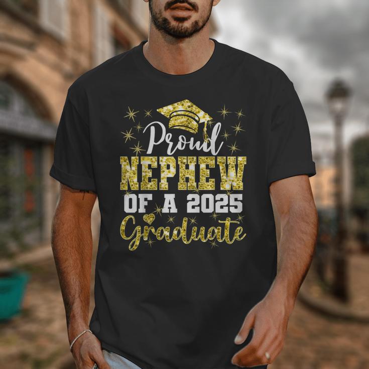 Super Proud Nephew Of 2025 Graduate Senior Graduation Family Unisex T-Shirt