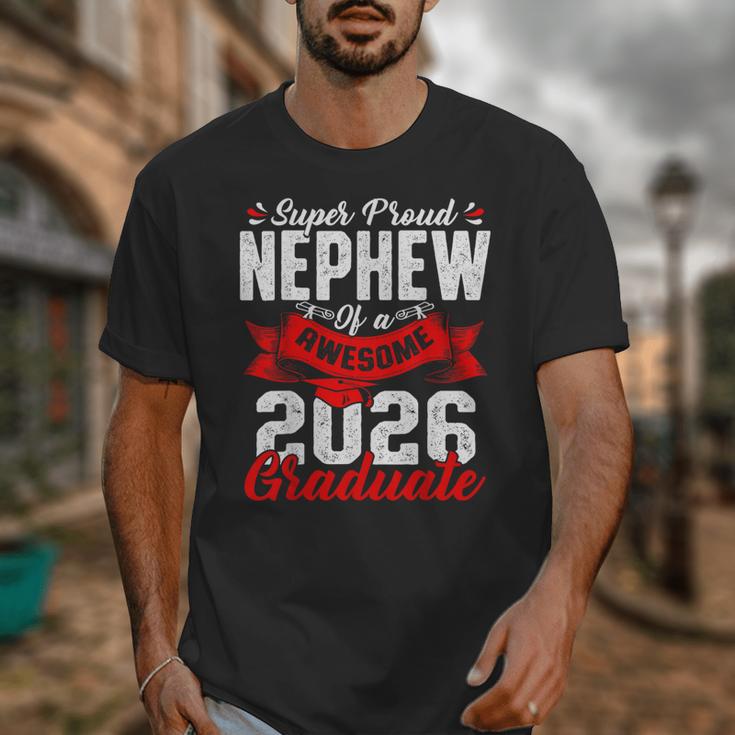 Super Proud Nephew Of a 2026 Graduate 26 Graduation Unisex T-Shirt
