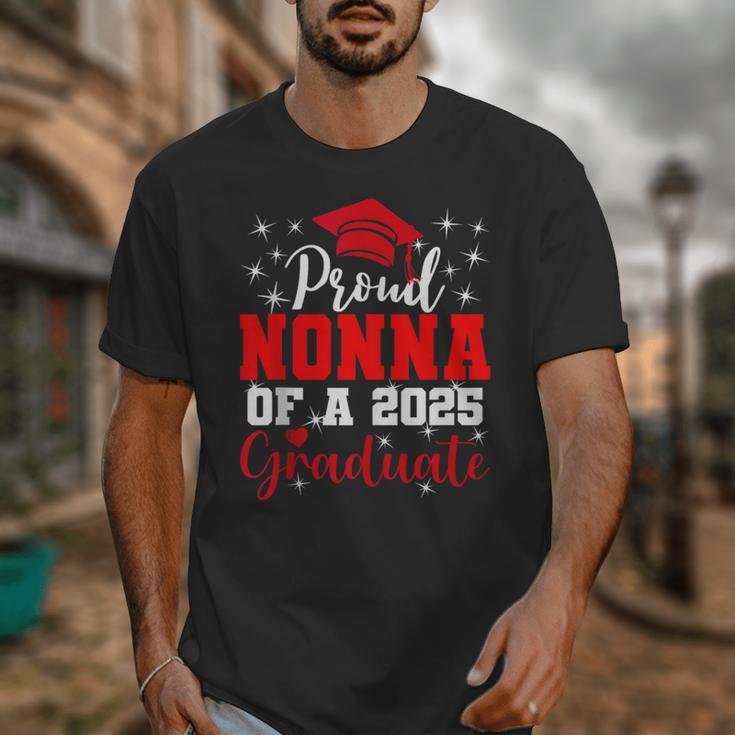 Super Proud Nonna Of 2025 Graduate Senior Graduation Family Unisex T-Shirt
