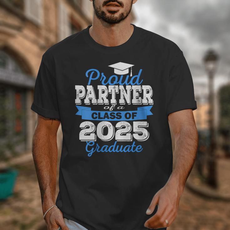 Super Proud Partner Of 2025 Graduate Graduation Family Unisex T-Shirt