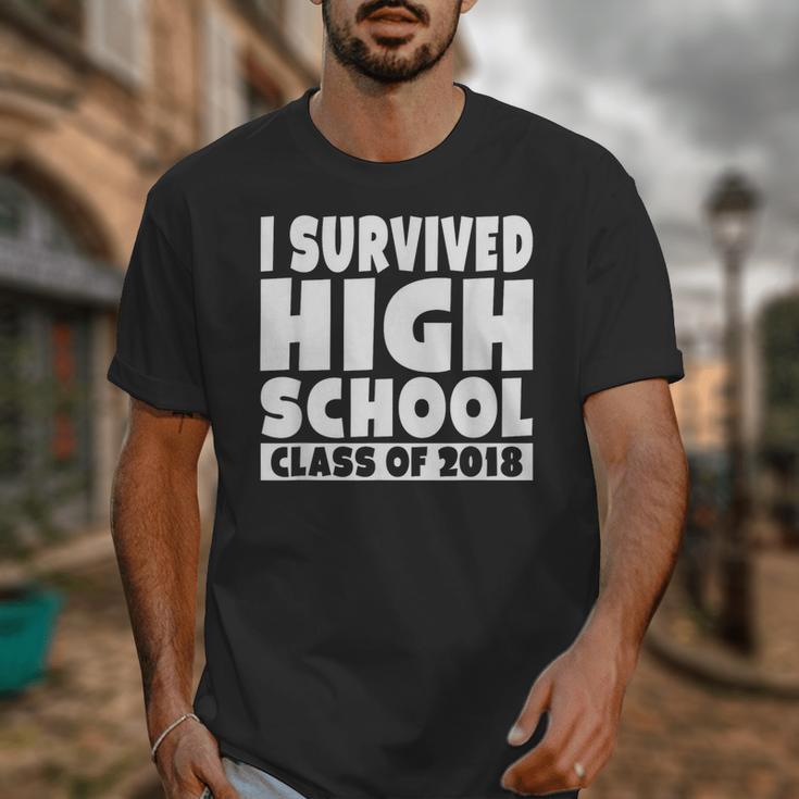 I Survived High School Class Of 2018 Graduation Unisex T-Shirt