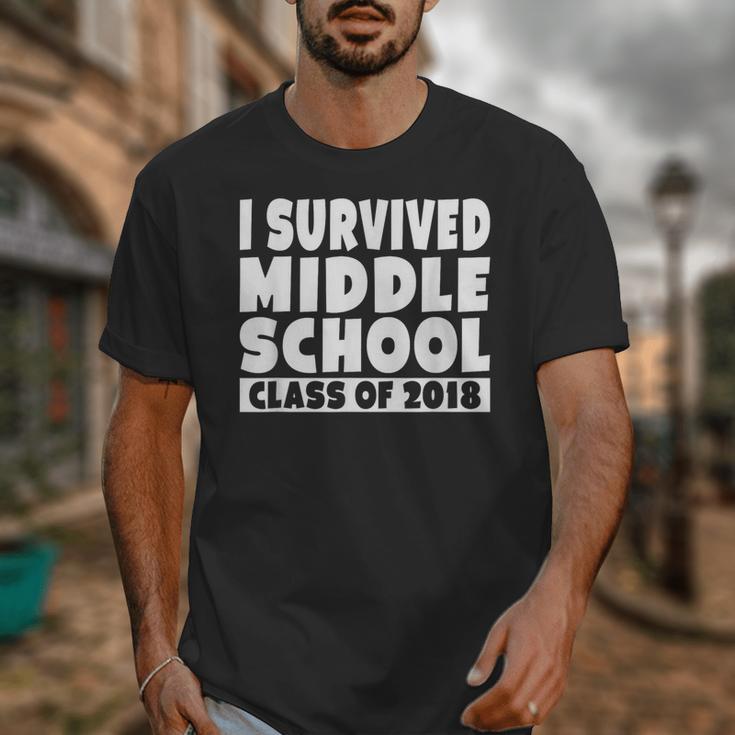 I Survived Middle School Class Of 2018 Graduation Unisex T-Shirt