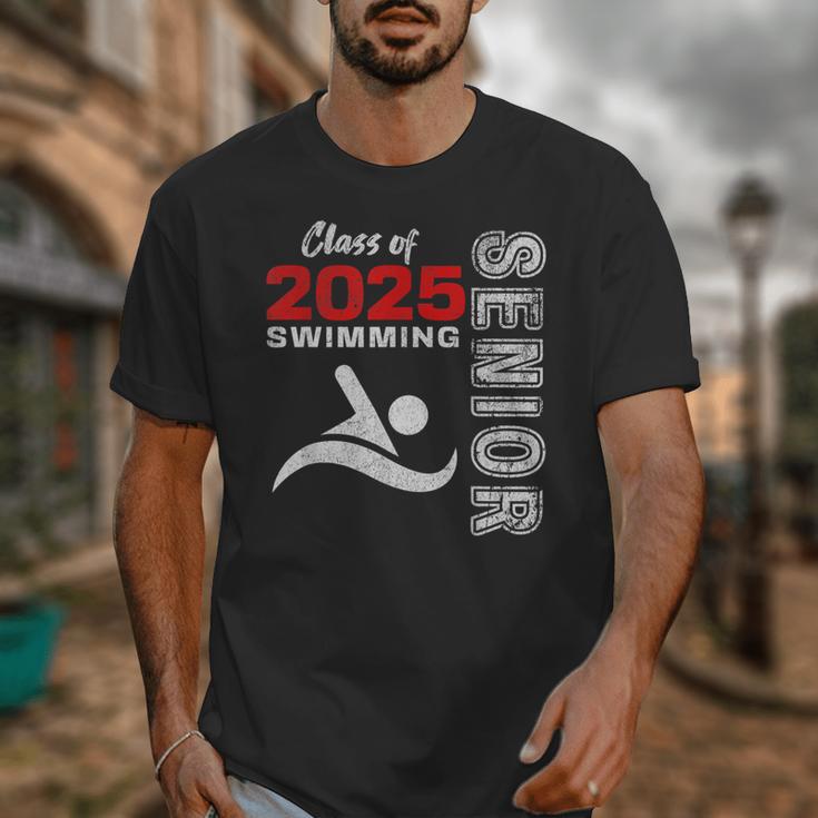 Swimming Team Senior Class Of 2025 Graduation 2025 Unisex T-Shirt