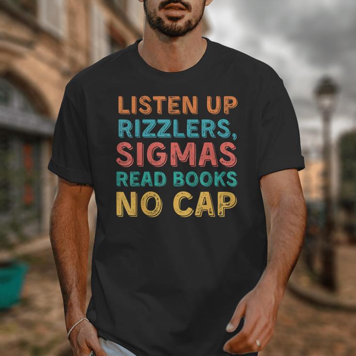 Teacher English Read Books Listen Up Rizzlers Unisex T-Shirt Teacher English Read Books Listen Up Rizzlers Unisex T-Shirt