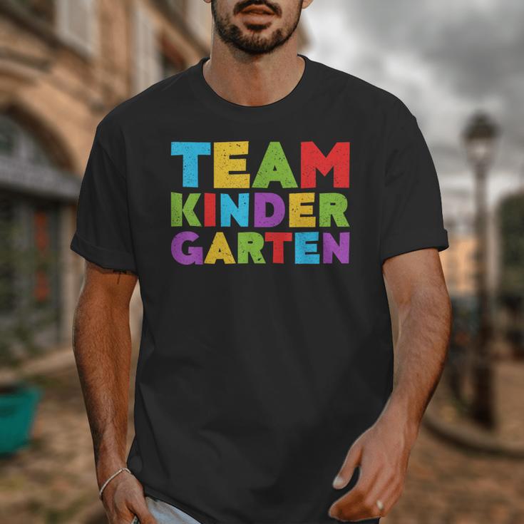 Team Kindergarten Shirt Teacher Back To School Graduation Men Women Girls Kids Unisex T-Shirt