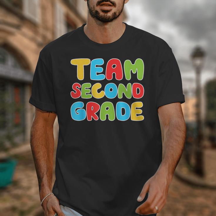 Team Second Grade Shirt 2nd Grade Back To School Graduation Unisex T-Shirt