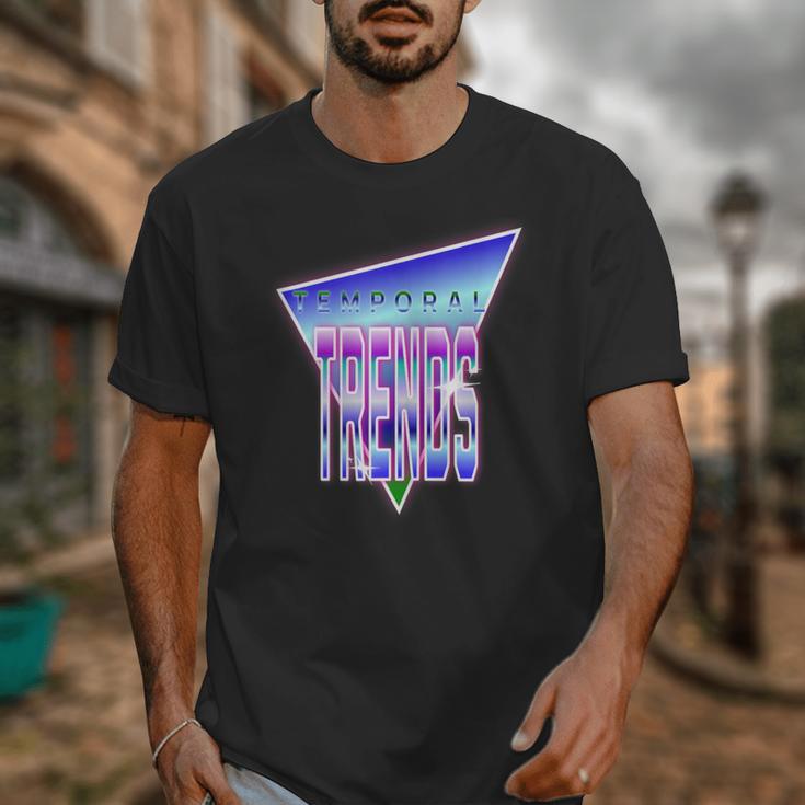 Temporal Trends Vaporwave Style Retro Nostalgia Look Unisex T-Shirt