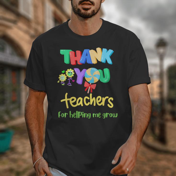 Thank You Teacher Appreciation Graduation Men Women Kids Unisex T-Shirt