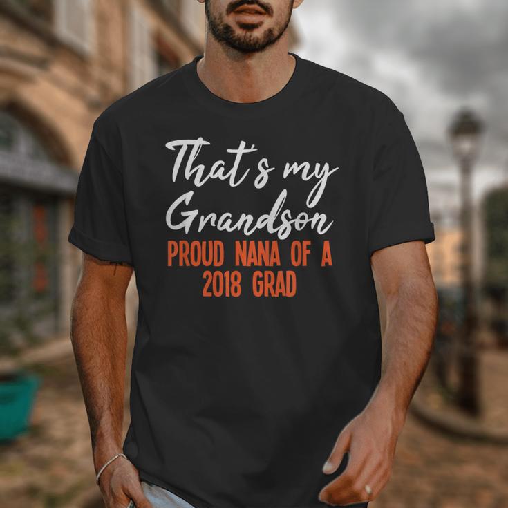 That's My Grandson 2018 Graduation Shirt For Grad Nanas Unisex T-Shirt