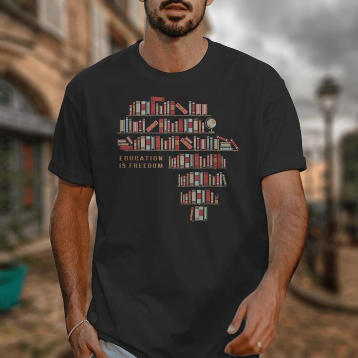 History Book Education Is Freedom Unisex T-Shirt History Book Education Is Freedom Unisex T-Shirt