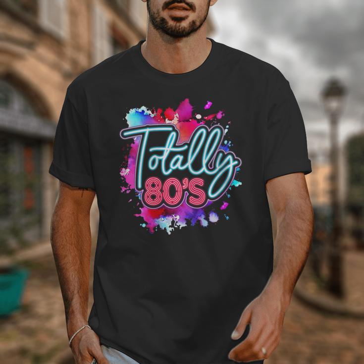 Totally 80's Colorful Retro 1980s Style Nostalgia Vibe Unisex T-Shirt Totally 80's Colorful Retro 1980s Style Nostalgia Vibe Unisex T-Shirt