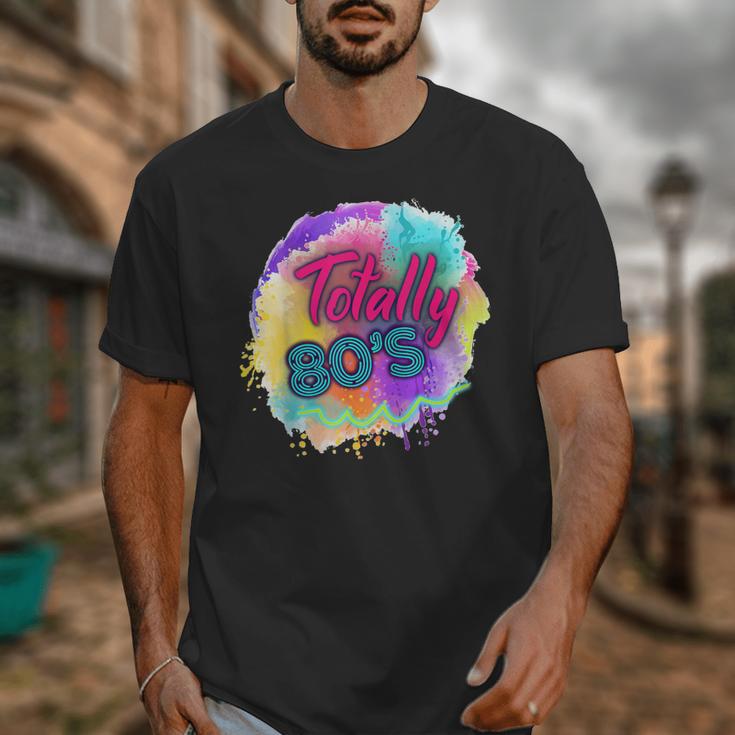 Totally 80's Tie Dye Retro Vibes 1980s Style Nostalgia Unisex T-Shirt Totally 80's Tie Dye Retro Vibes 1980s Style Nostalgia Unisex T-Shirt