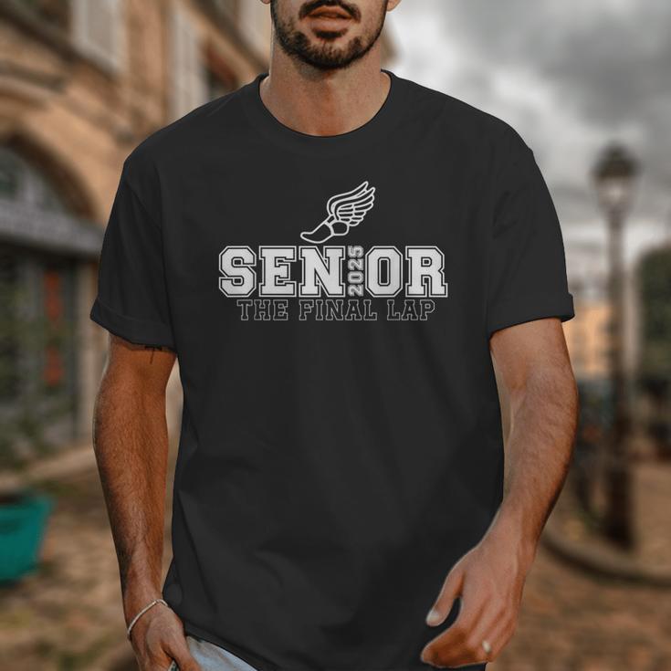 Track & Field Senior 2025 Graduation Year The Final Lap Unisex T-Shirt