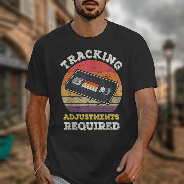 Tracking Adjustments Required Nostalgia VHS Retro Tape Unisex T-Shirt