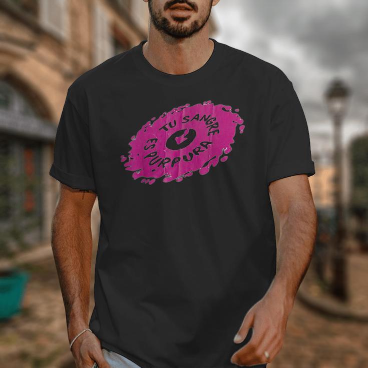 Tu Sangre Es Purpura Mexican Nostalgia Unisex T-Shirt