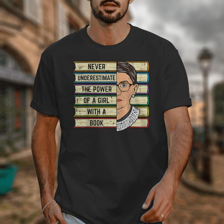 Never Underestimate Girl Read Book Reading Librarian Women Unisex T-Shirt Never Underestimate Girl Read Book Reading Librarian Women Unisex T-Shirt