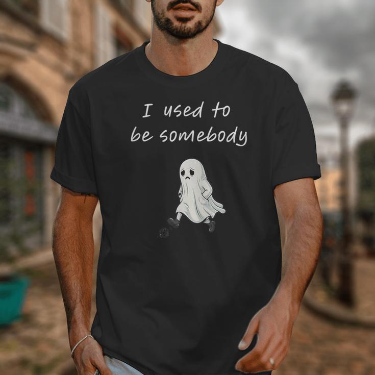 I Used To Be Somebody Nostalgia Halloween Spooky Season Unisex T-Shirt
