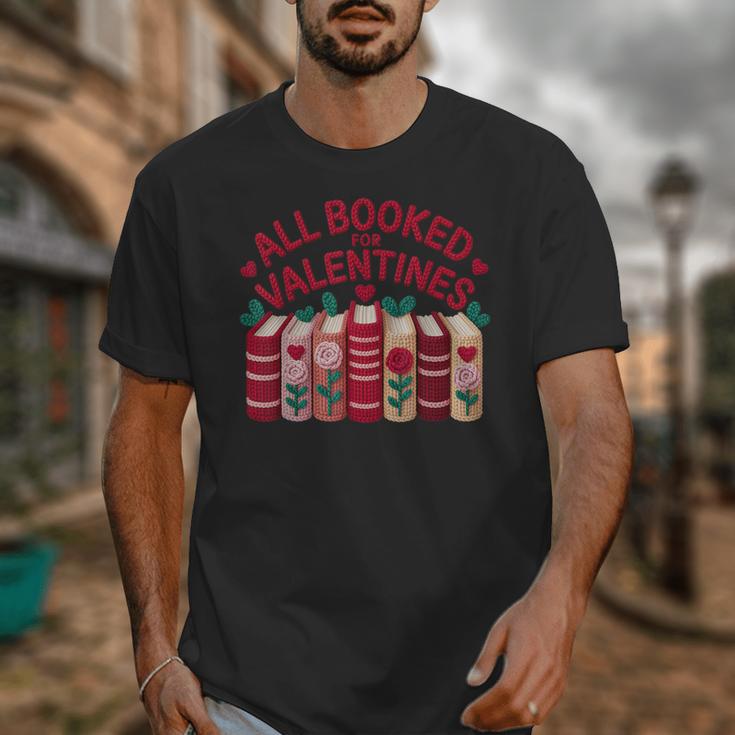 Valentines All Booked For Valentine Book Lover Teacher Unisex T-Shirt Valentines All Booked For Valentine Book Lover Teacher Unisex T-Shirt
