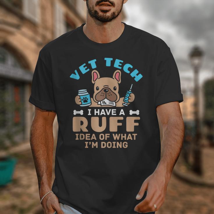 Vet Tech Veterinary Technician Graduation Ruff Idea Unisex T-Shirt