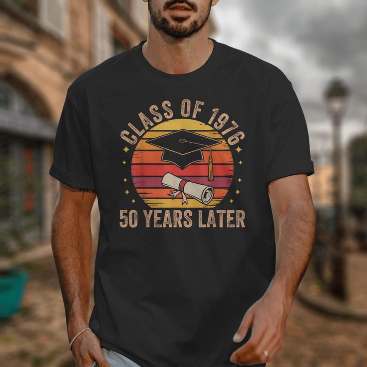 Vintage Class Of 1976 50 Years Later Reunion 50th Graduation Unisex T-Shirt