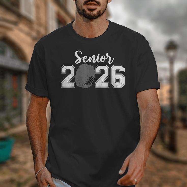 Vintage Class Of 2026 Hockey Senior 2026 Graduation 2026 Unisex T-Shirt
