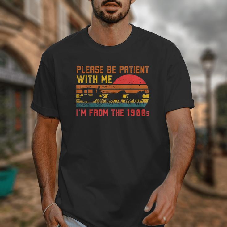 Vintage Retro Please Be Patient With Me I'm From The 1900s Unisex T-Shirt