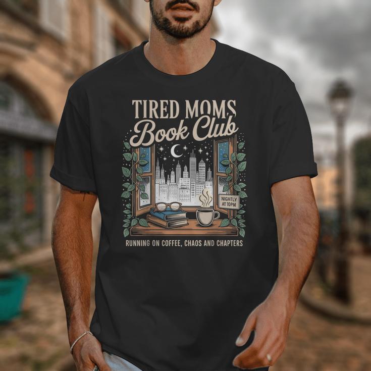 Vintage Tired Moms Book Club Bookish Booktrovert Unisex T-Shirt