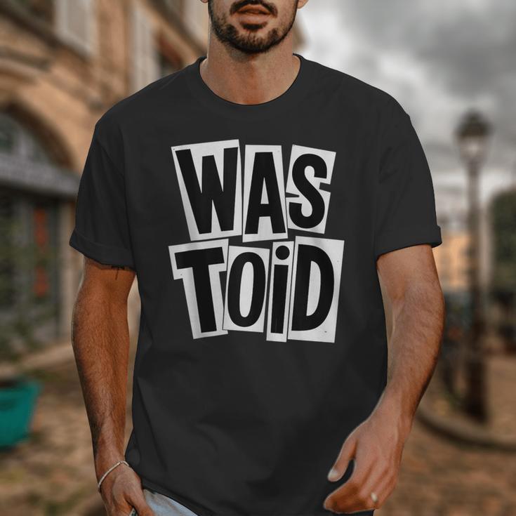 Wastoid 80s Slang Retro Teen Quote Gen X Nostalgia Unisex T-Shirt Wastoid 80s Slang Retro Teen Quote Gen X Nostalgia Unisex T-Shirt