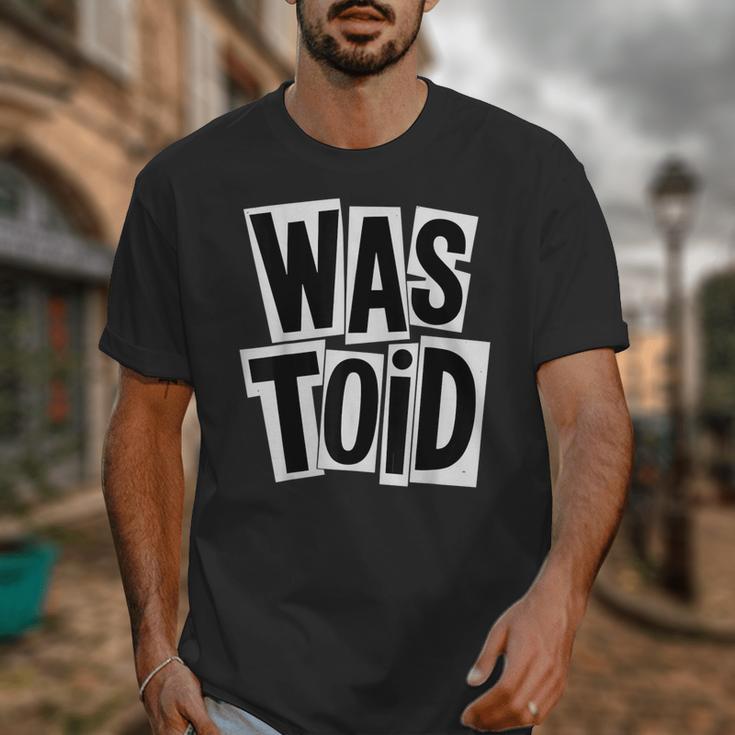 Wastoid 80s Slang Retro Teen Quote Gen X Nostalgia Unisex T-Shirt Wastoid 80s Slang Retro Teen Quote Gen X Nostalgia Unisex T-Shirt