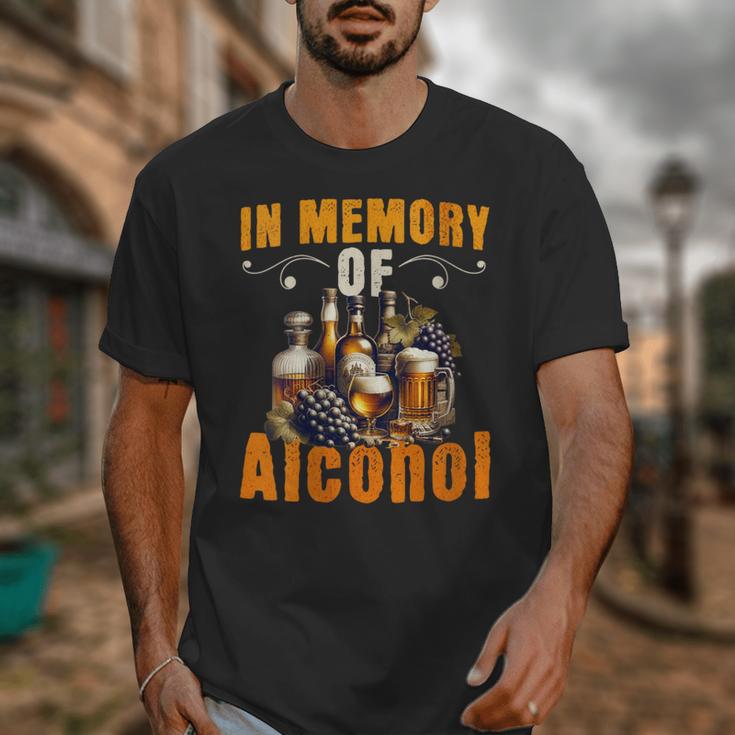 Weight Loss Diet In Memory Of Alcohol Sarcastic Unisex T-Shirt Weight Loss Diet In Memory Of Alcohol Sarcastic Unisex T-Shirt
