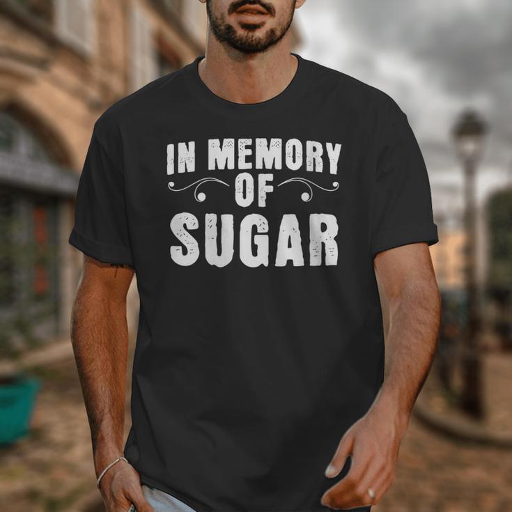 Weight Loss Diet In Memory Of Sugar Sarcastic Unisex T-Shirt Weight Loss Diet In Memory Of Sugar Sarcastic Unisex T-Shirt