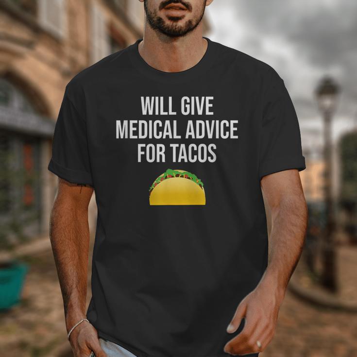 Will Give Medical Advice For Tacos Shirt Nurse Graduation MD Unisex T-Shirt