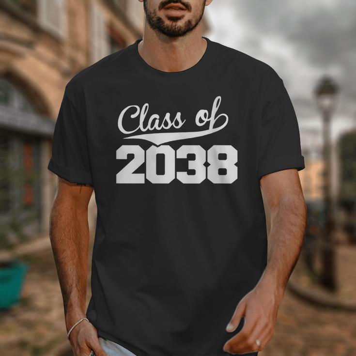 Women's Class Of 2038 Kid Adult Future Year Kindergarten Graduation Unisex T-Shirt