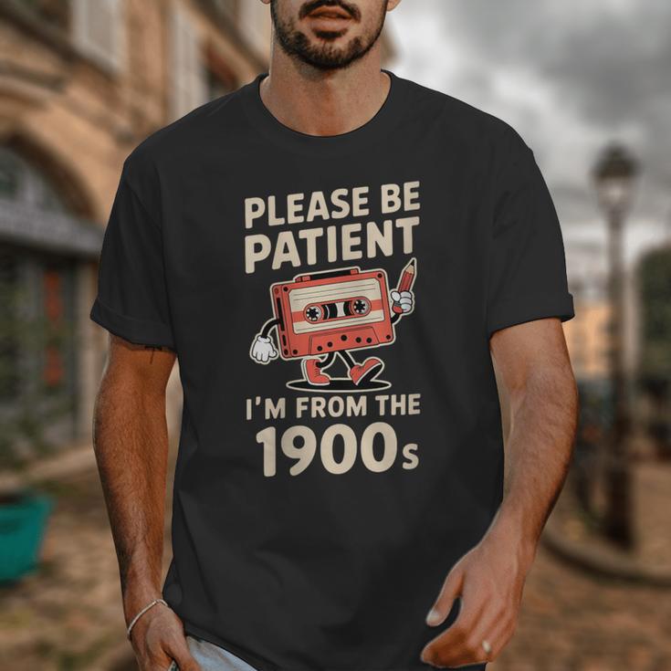 Women's Please Be Patient I'm From The 1900s Vintage Men Women Unisex T-Shirt
