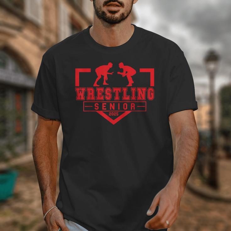 Wrestling Senior Night Wrestling Senior 2025 Graduation 11 Unisex T-Shirt